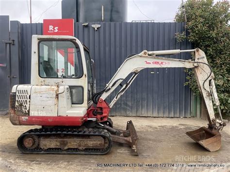 takeuchi tb125 mini excavator|takeuchi 125 mini excavator.